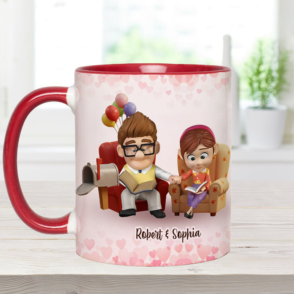 You Are My Greatest Adventure - Personalized Couple Accent Mug