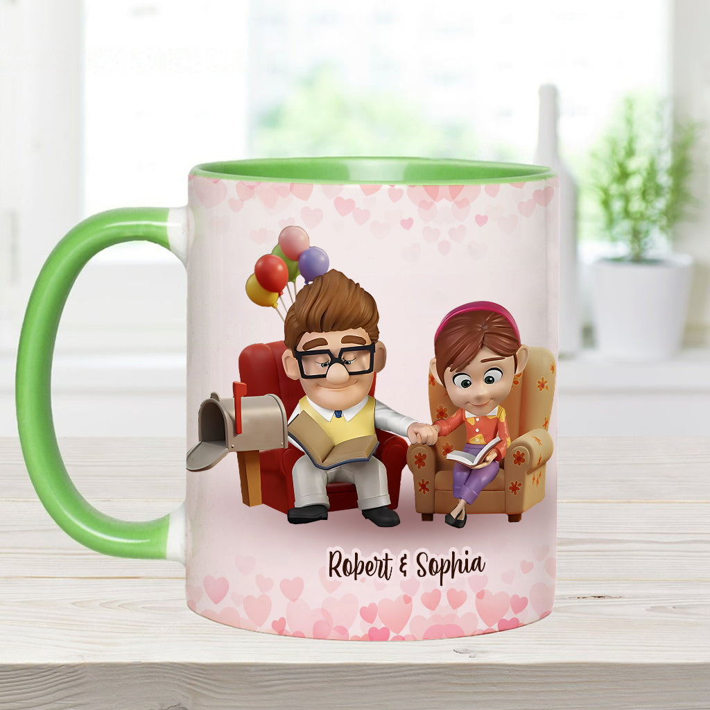 You Are My Greatest Adventure - Personalized Couple Accent Mug