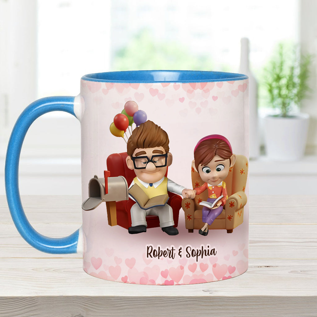 You Are My Greatest Adventure - Personalized Couple Accent Mug