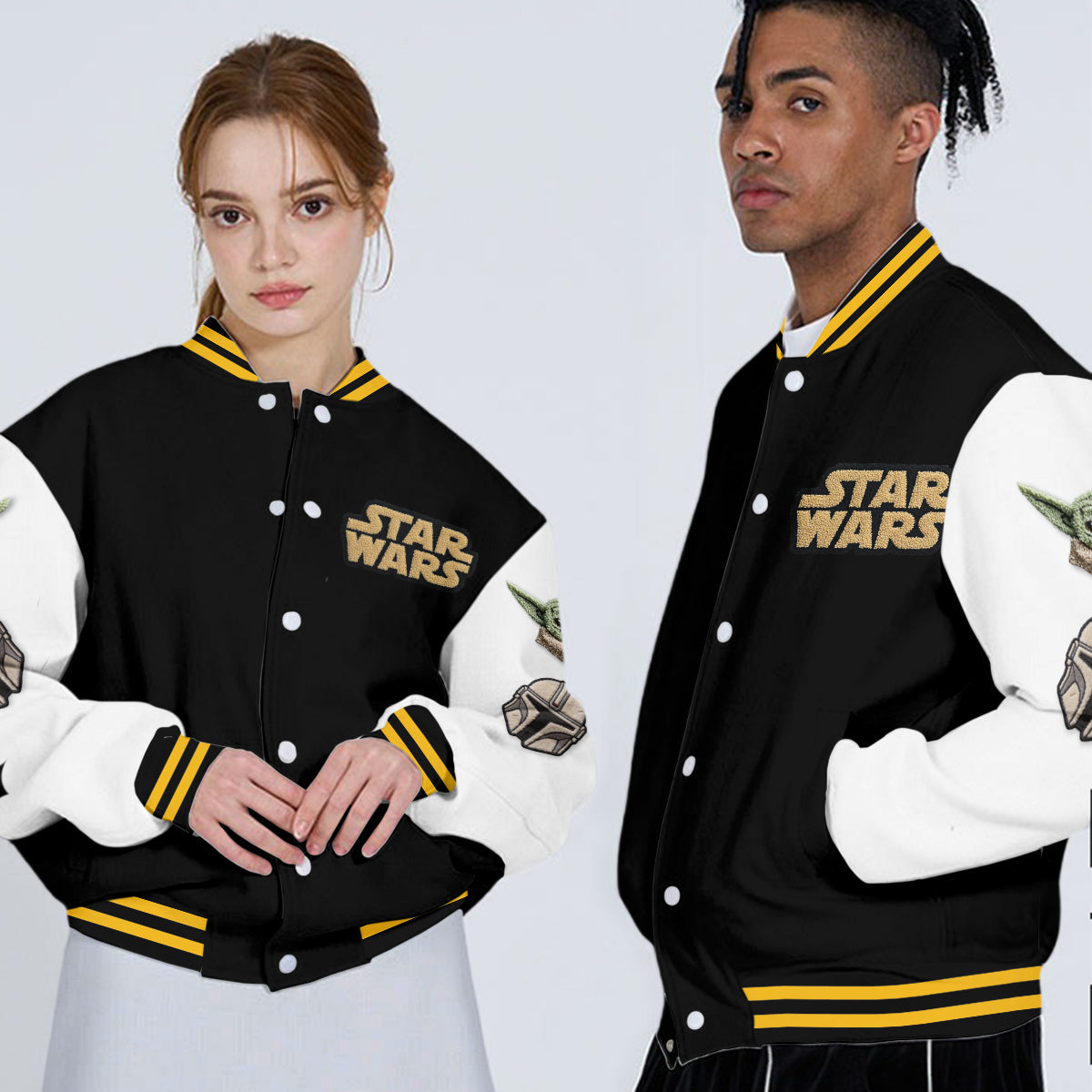 This Is The Way - Personalized The Force Varsity Jacket