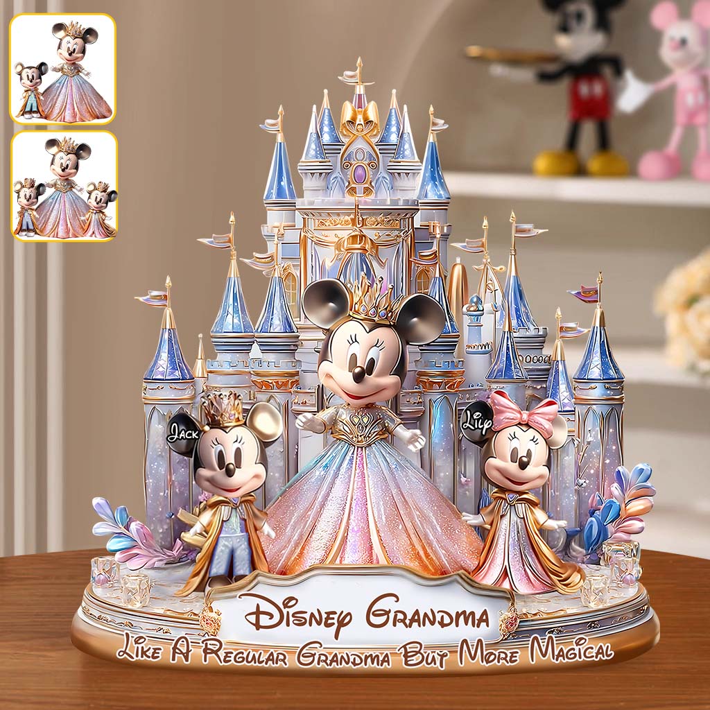 Magic Grandma - Personalized Mouse Custom Shaped Acrylic Plaque