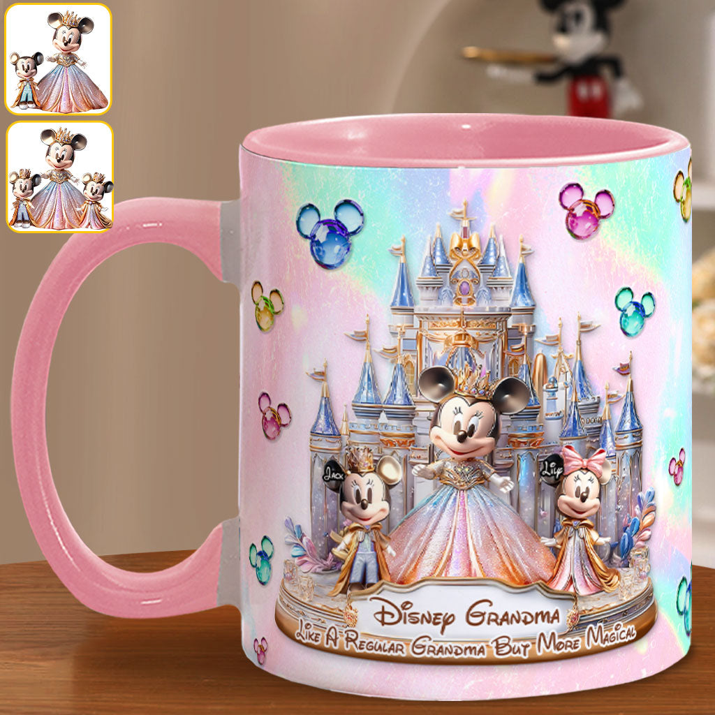 Magic Grandma - Personalized Mouse Accent Mug