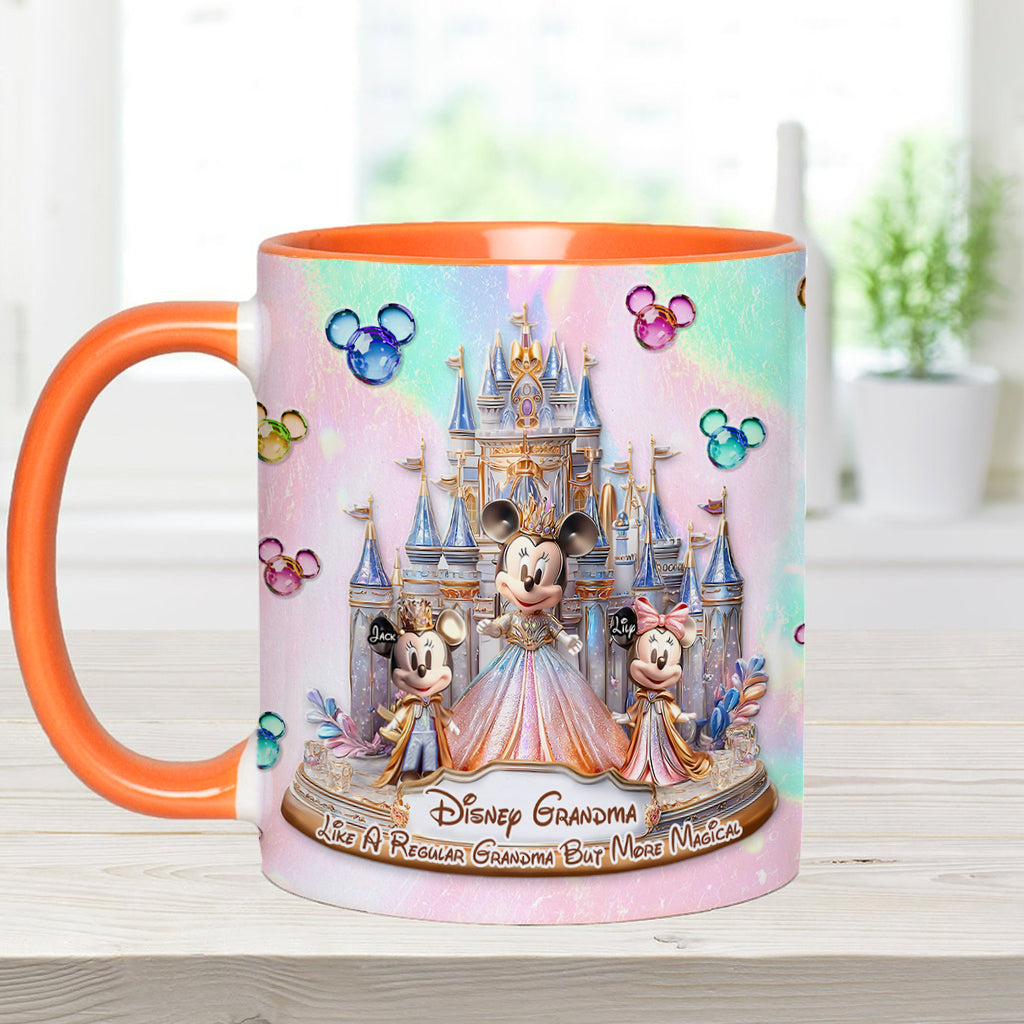 Magic Grandma - Personalized Mouse Accent Mug