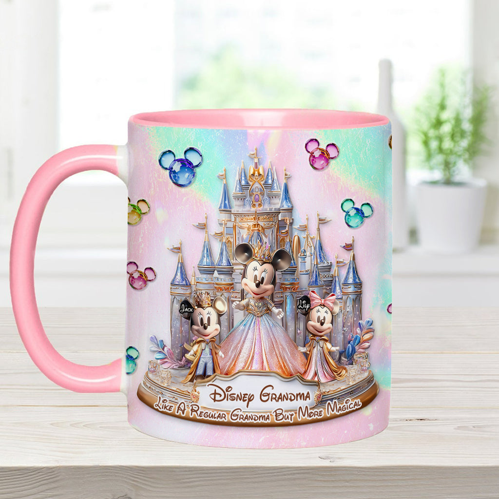 Magic Grandma - Personalized Mouse Accent Mug