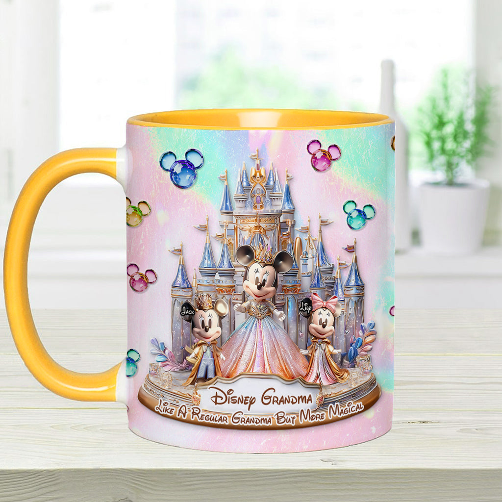 Magic Grandma - Personalized Mouse Accent Mug