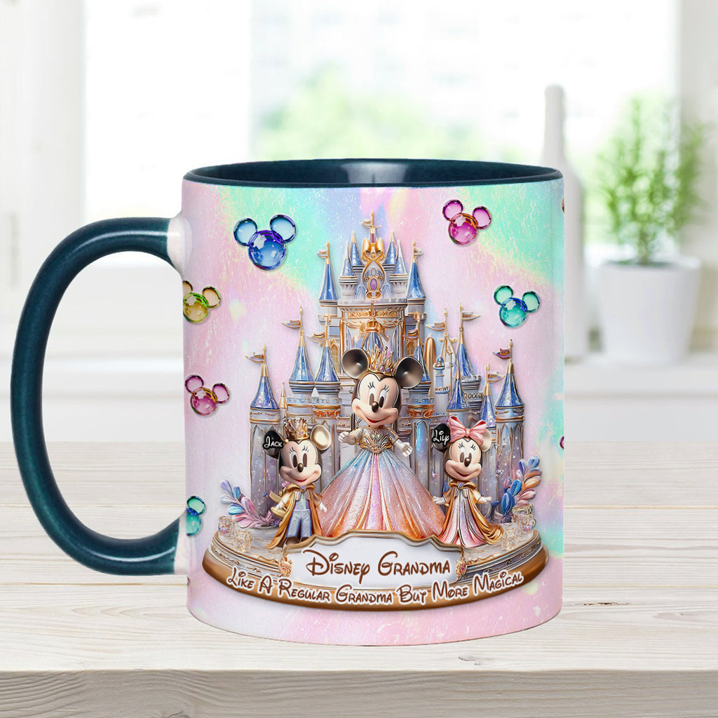 Magic Grandma - Personalized Mouse Accent Mug