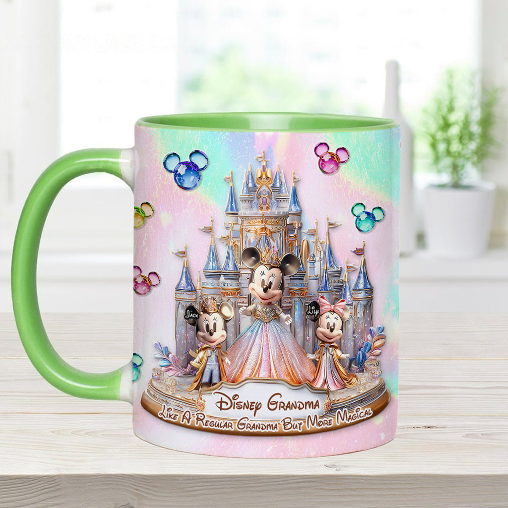 Magic Grandma - Personalized Mouse Accent Mug