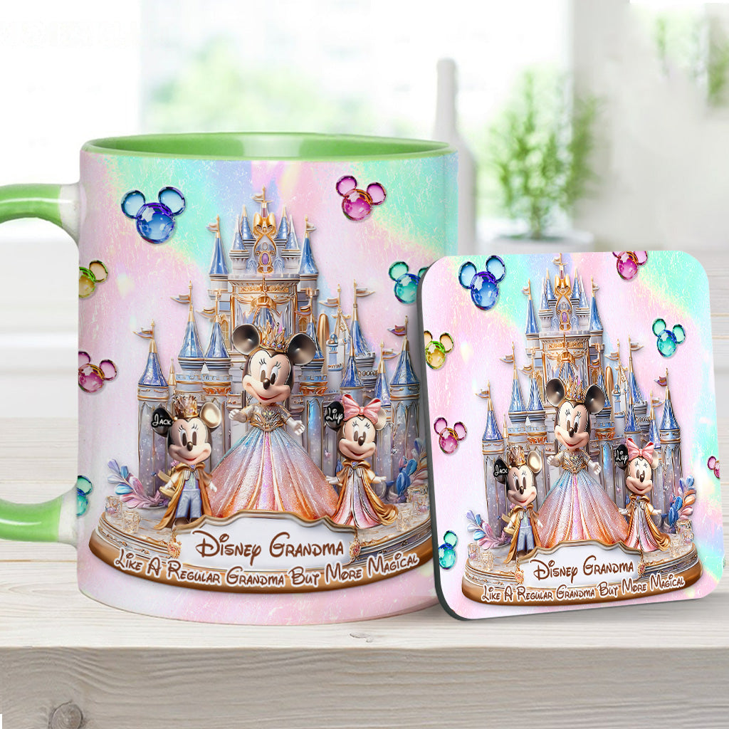 Magic Grandma - Personalized Mouse Accent Mug