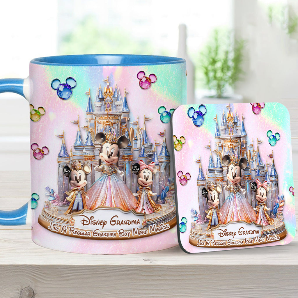 Magic Grandma - Personalized Mouse Accent Mug
