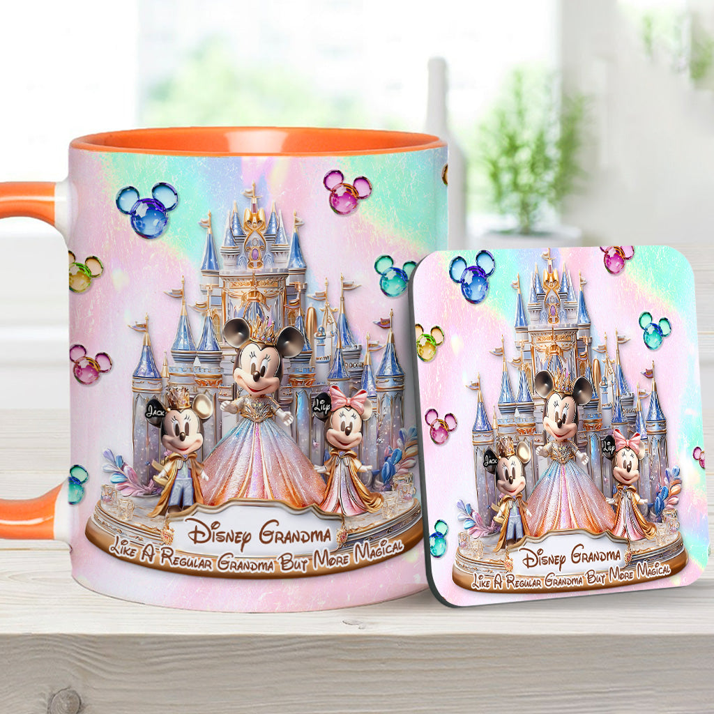 Magic Grandma - Personalized Mouse Accent Mug