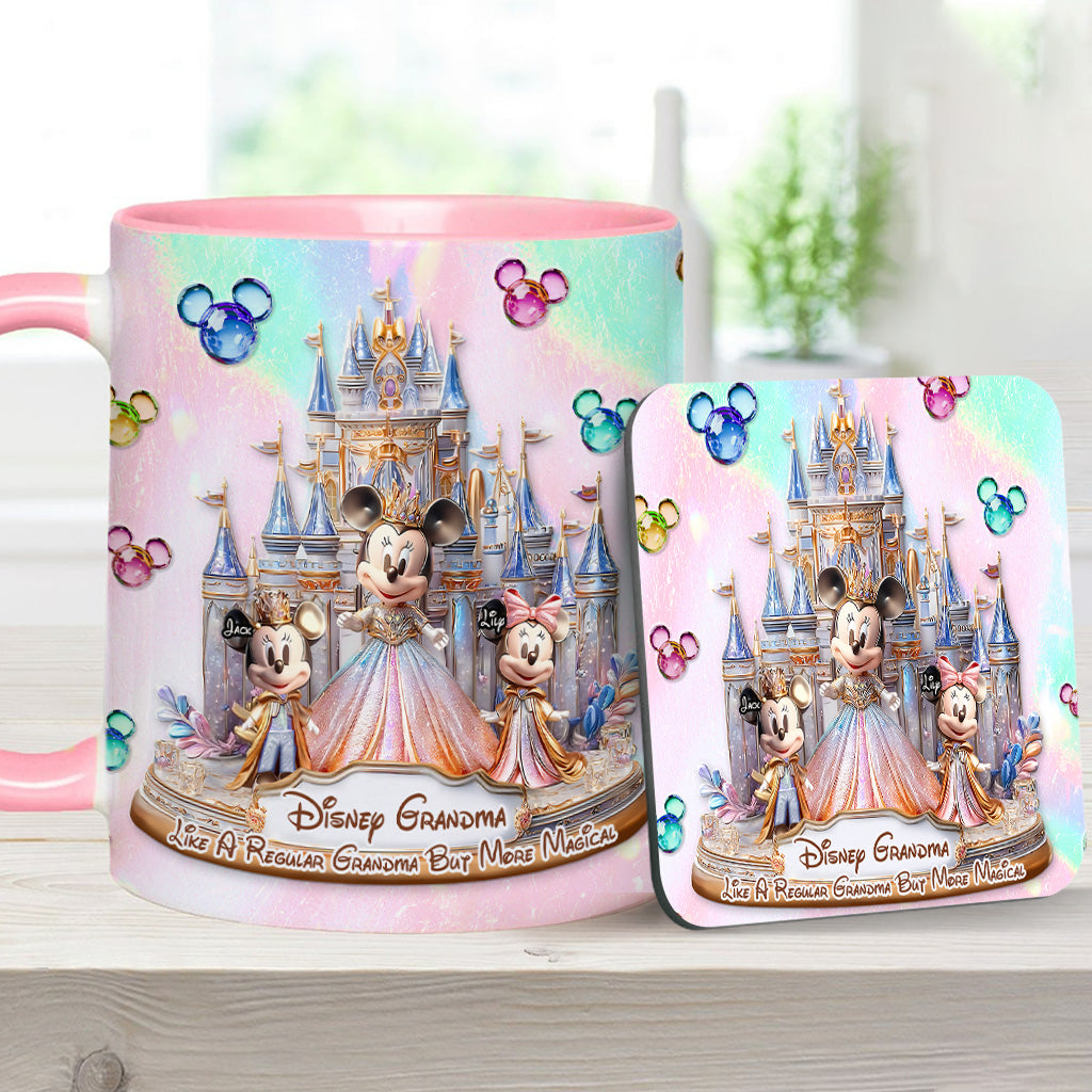 Magic Grandma - Personalized Mouse Accent Mug