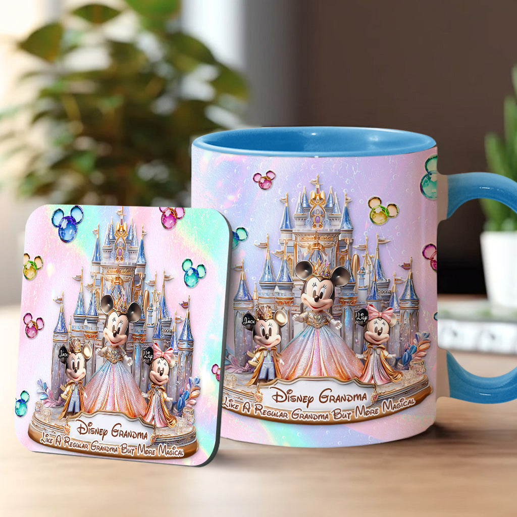 Magic Grandma - Personalized Mouse Accent Mug