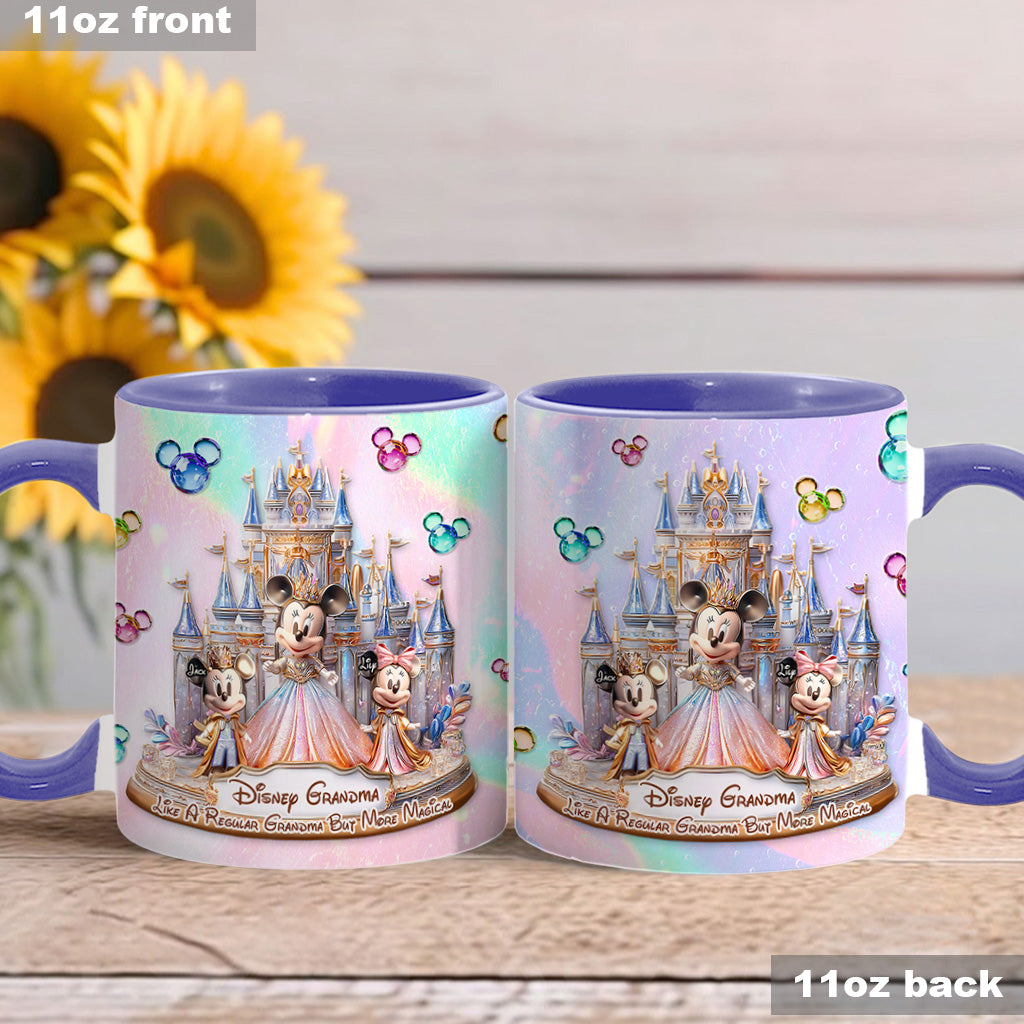 Magic Grandma - Personalized Mouse Accent Mug