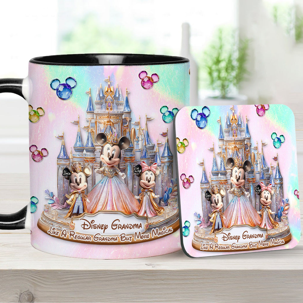 Magic Grandma - Personalized Mouse Accent Mug