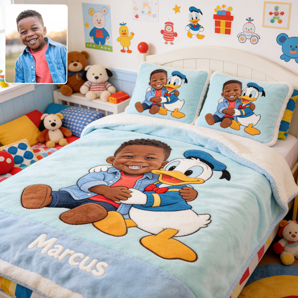 Magical Friends - Personalized Mouse Bedding Set