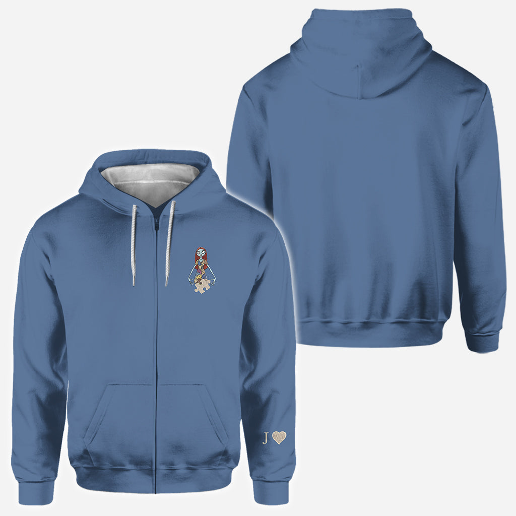 Nightmare Couple Matching Hoodie - Personalized Nightmare All Over Shirt