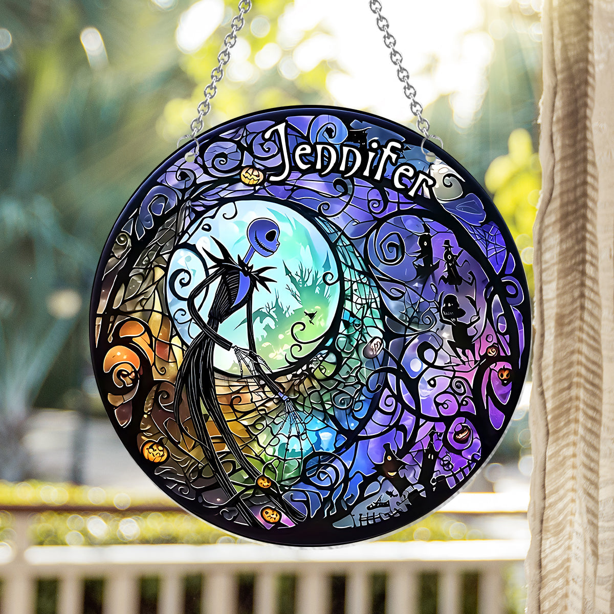 Nightmare - Personalized Nightmare Window Hanging Suncatcher Ornament