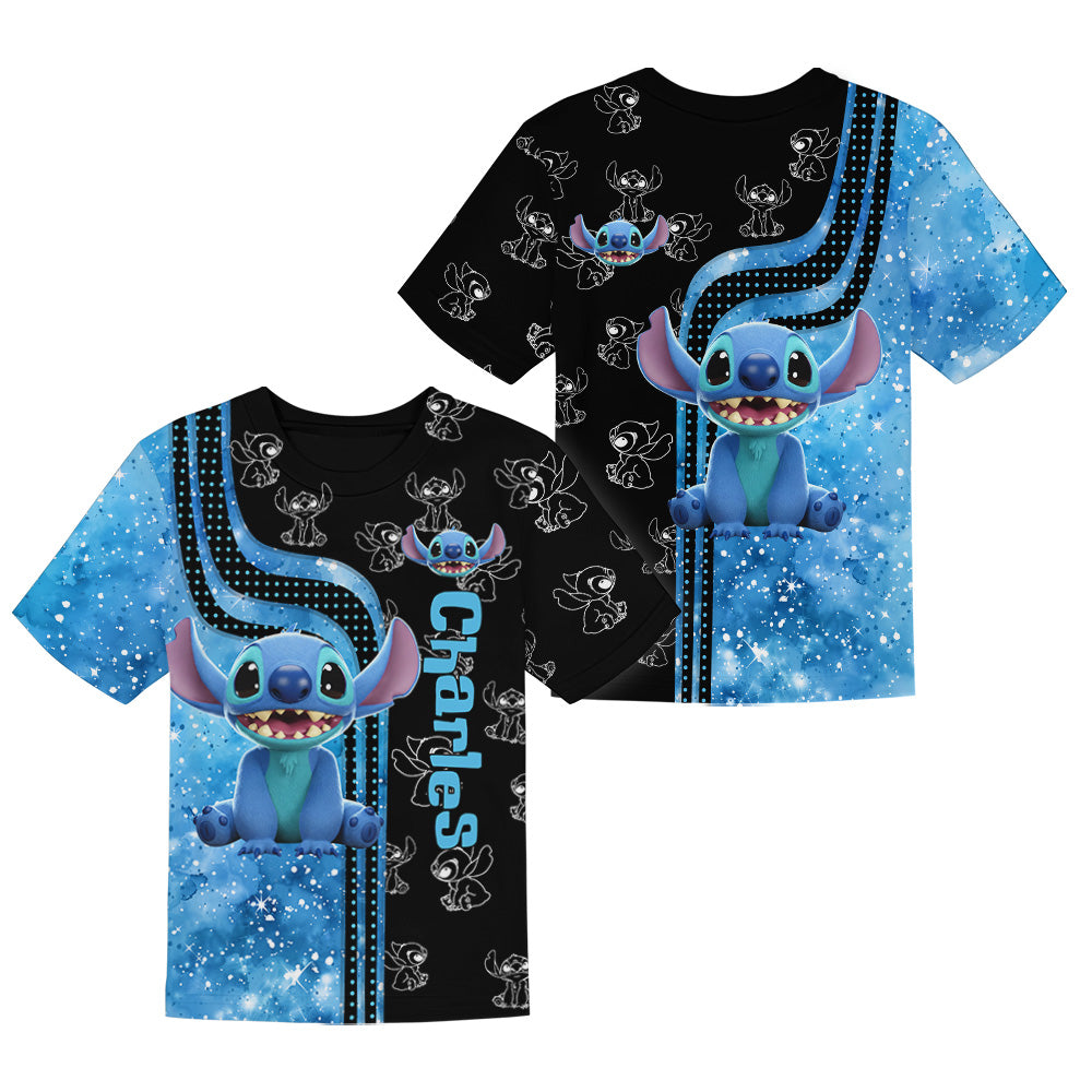 Ohana Summer Vibe - Personalized Ohana Kid T-shirt & Shorts