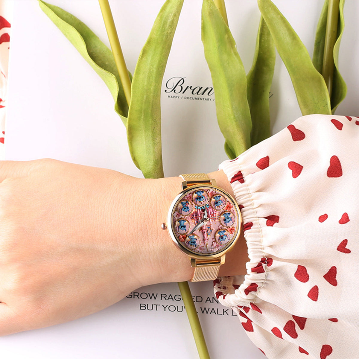 Ohana Means Family - Personalized Ohana Women Hand Watch