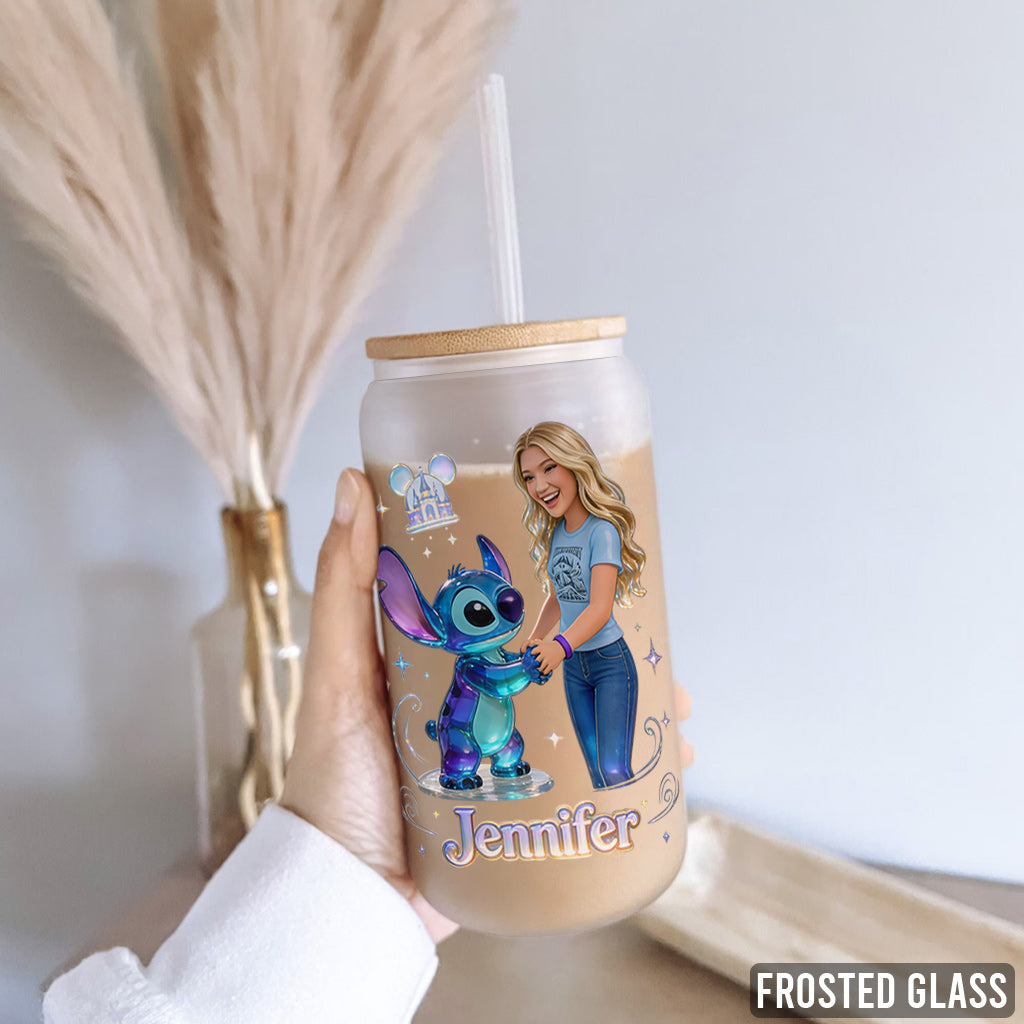 Best Friends - Personalized Ohana Can Glass