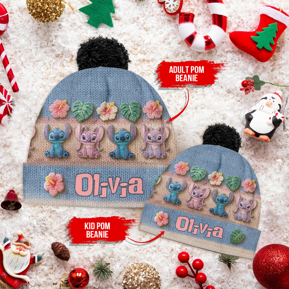 Ohana Vibe - Personalized Ohana Beanie Hat