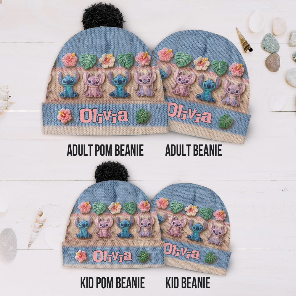 Ohana Vibe - Personalized Ohana Beanie Hat