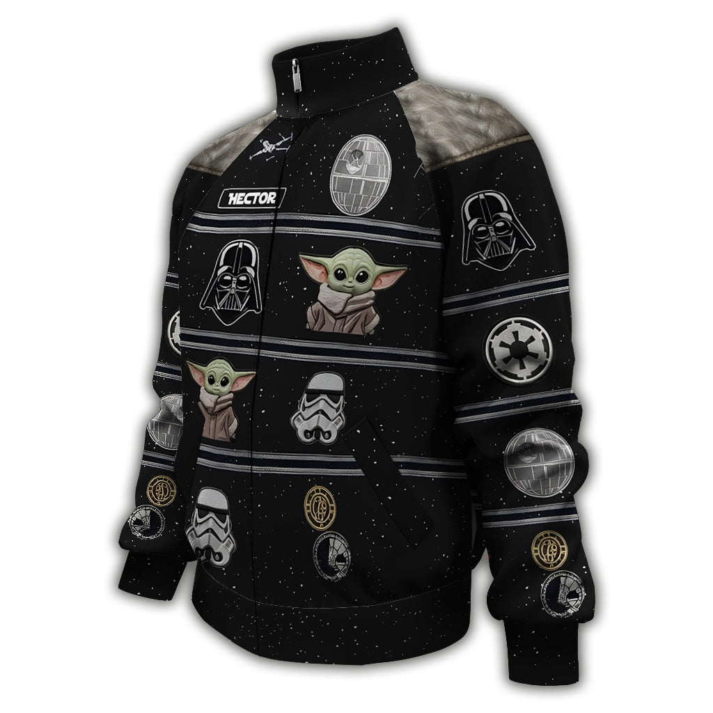 May The Force Be With You - Personalized The Force Zip Jacket