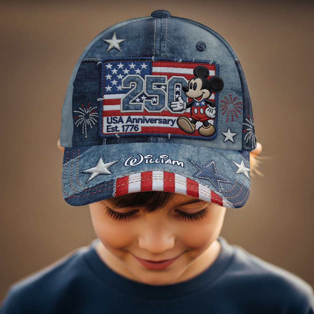 250th Anniversary - Personalized Mouse Classic Cap