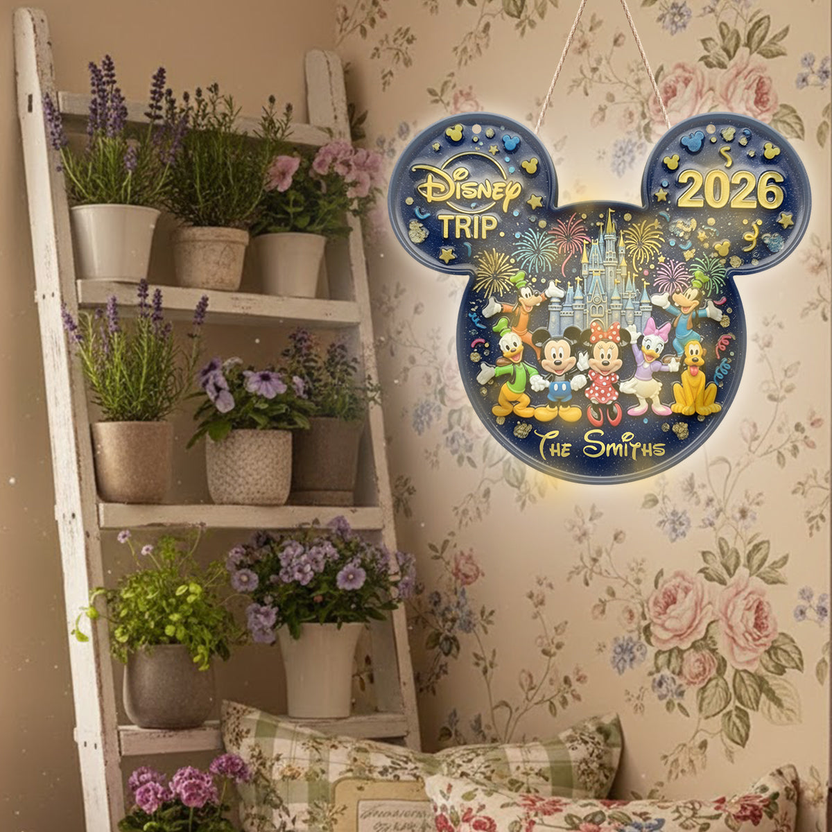 Magical Trips - Personalized Mouse LED Light Acrylic Sign