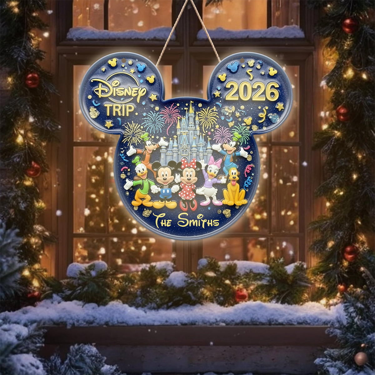 Magical Trips - Personalized Mouse LED Light Acrylic Sign