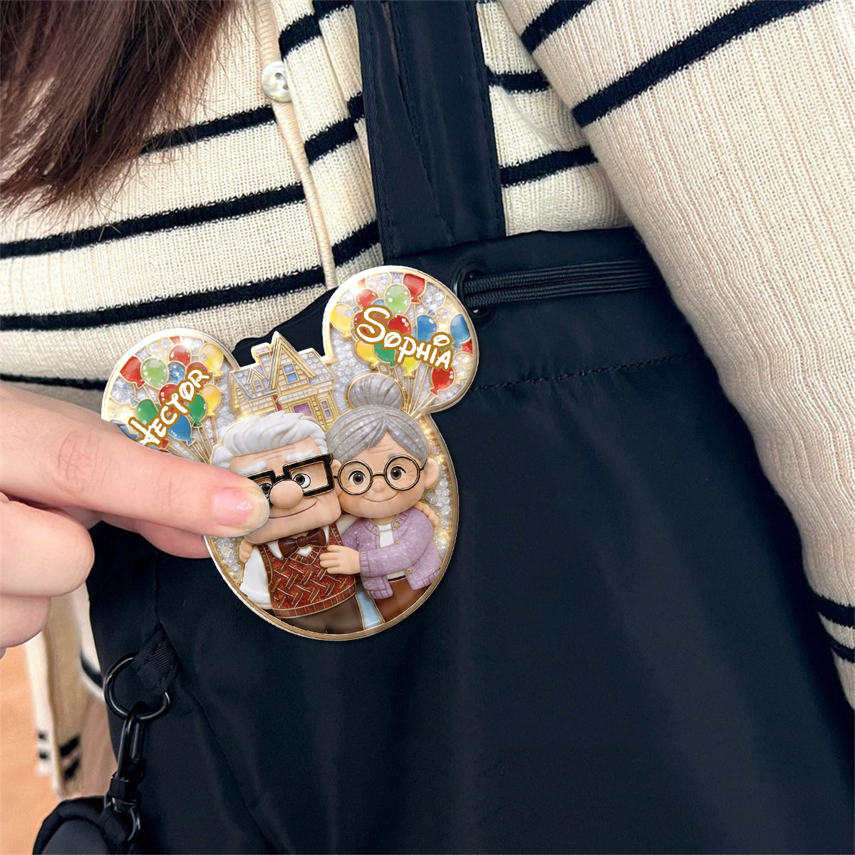 My Greatest Adventure - Personalized Up Movie Couple Pin
