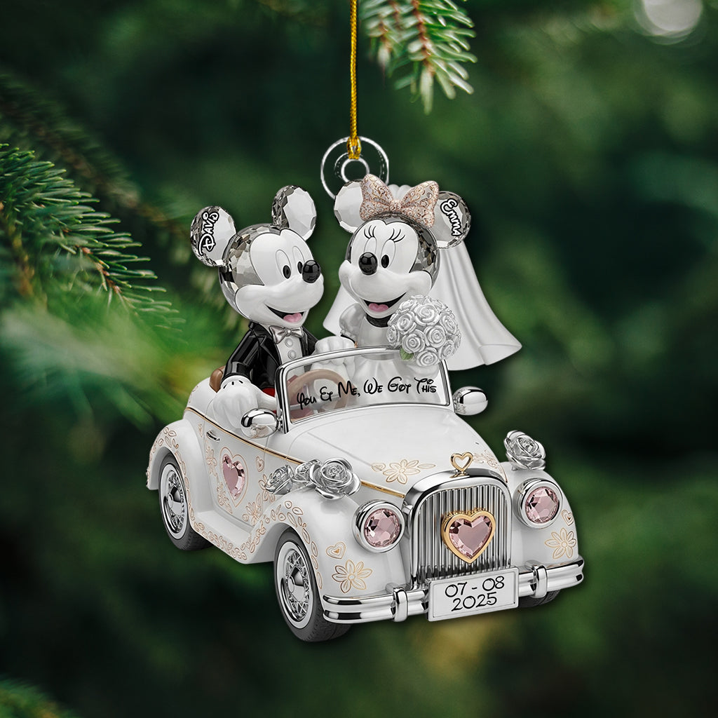 You & Me We Got This - Personalized Mouse Ornament