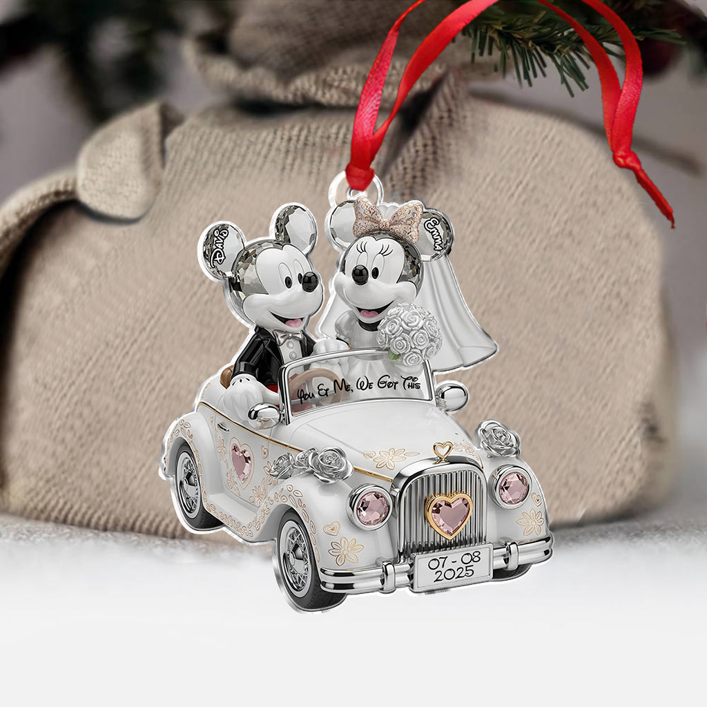 You & Me We Got This - Personalized Mouse Ornament