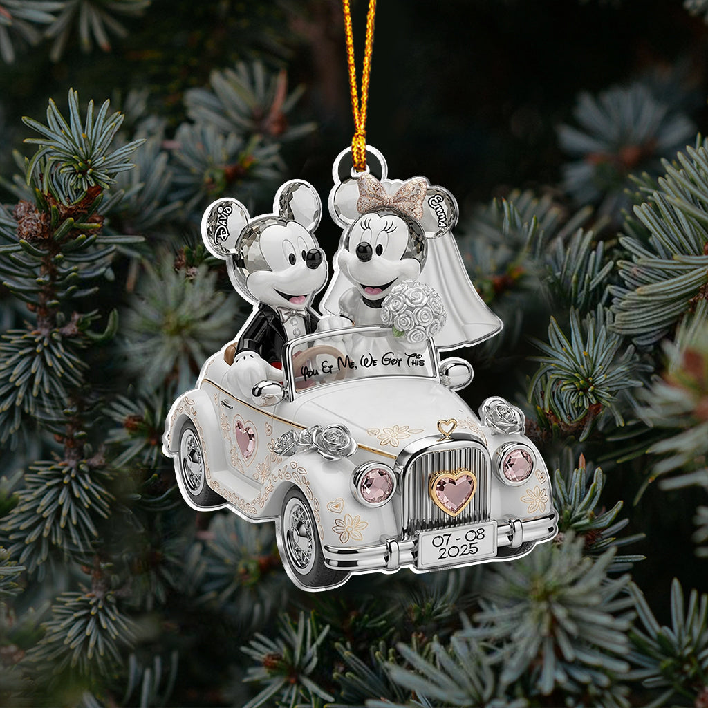 You & Me We Got This - Personalized Mouse Ornament