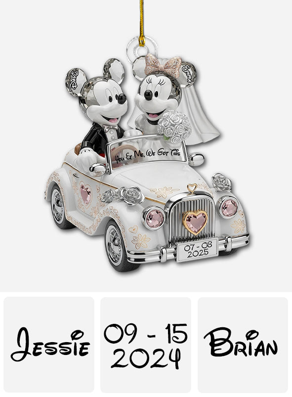 You & Me We Got This - Personalized Mouse Ornament