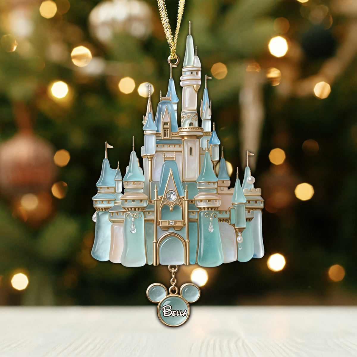 Magical Xmas - Personalized Dream Trip Ornament With Charm