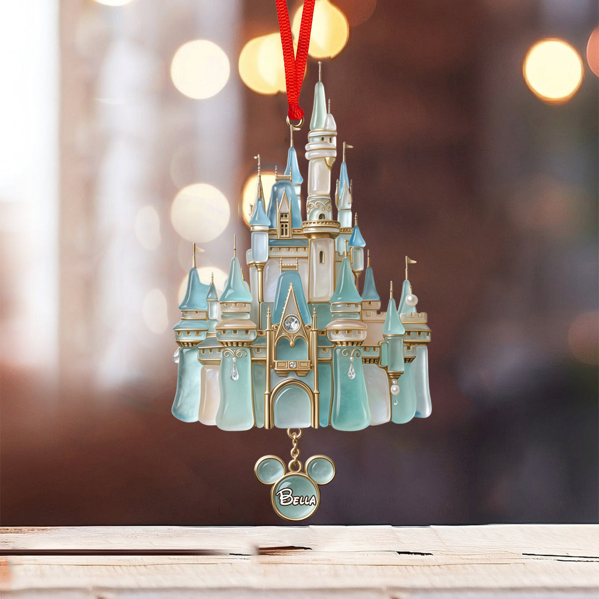Magical Xmas - Personalized Dream Trip Ornament With Charm