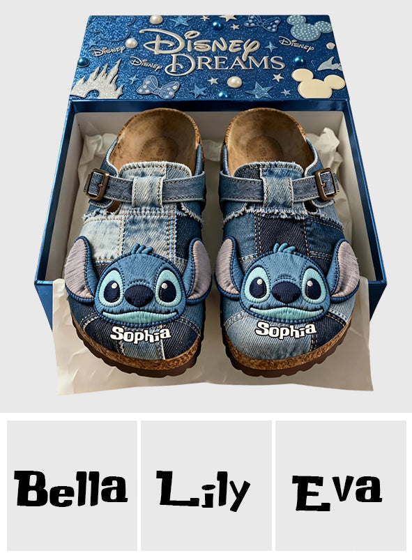 Blue Ohana - Personalized Ohana Clogs With Arch Support
