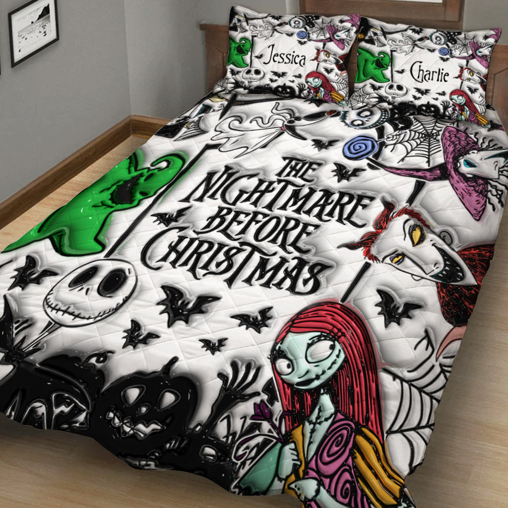Nightmare - Personalized Nightmare Quilt Set