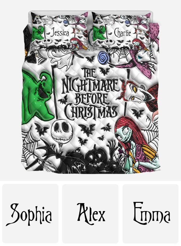 Nightmare - Personalized Nightmare Quilt Set