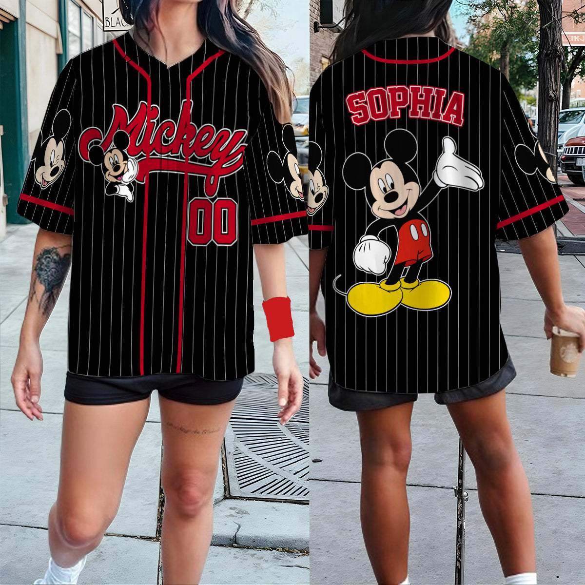 Magical Moments - Personalized Mouse Baseball Jersey