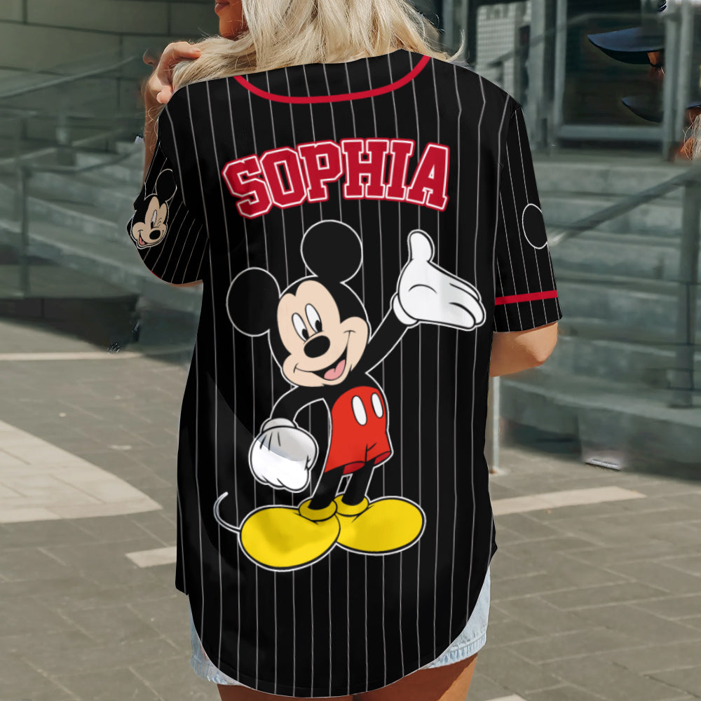 Magical Moments - Personalized Mouse Baseball Jersey