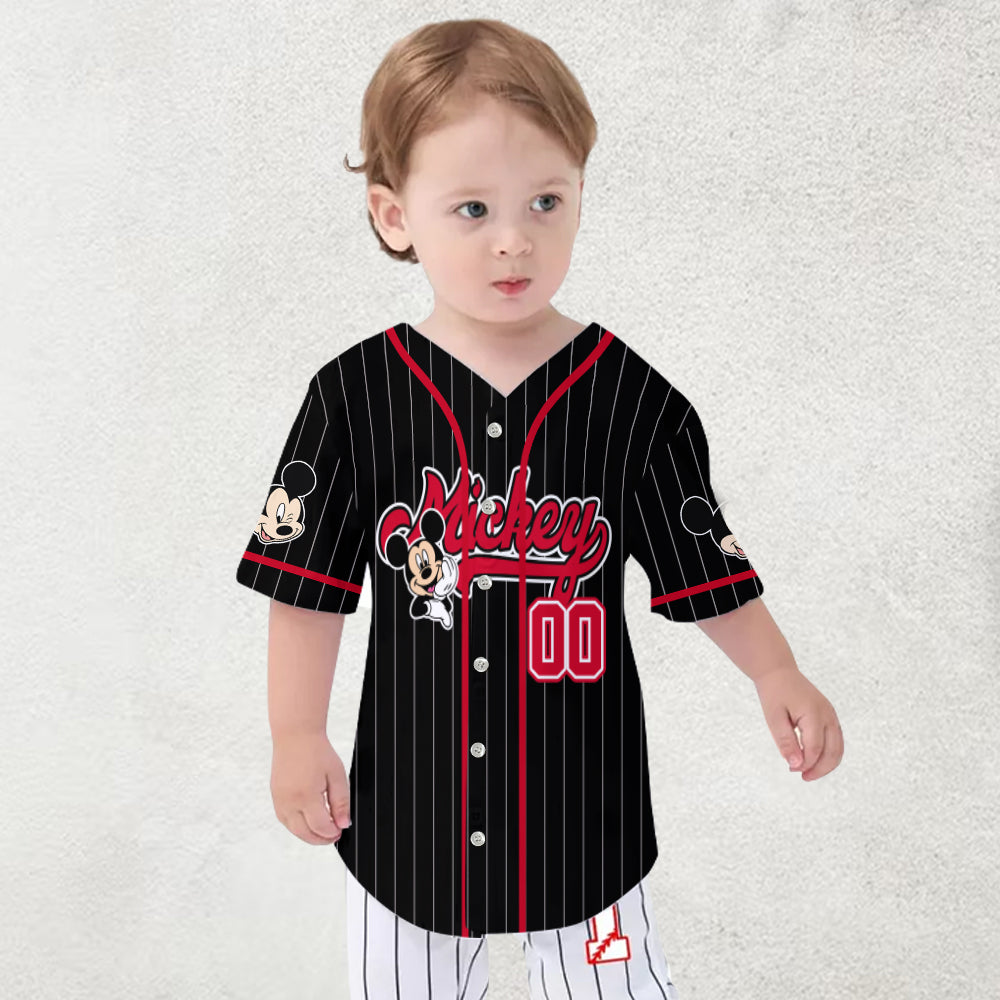 Magical Moments - Personalized Mouse Baseball Jersey
