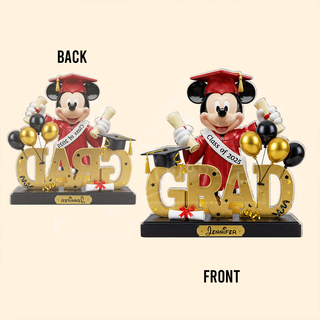 Class Of 2025 - Personalized Mouse Custom Shaped Acrylic Plaque