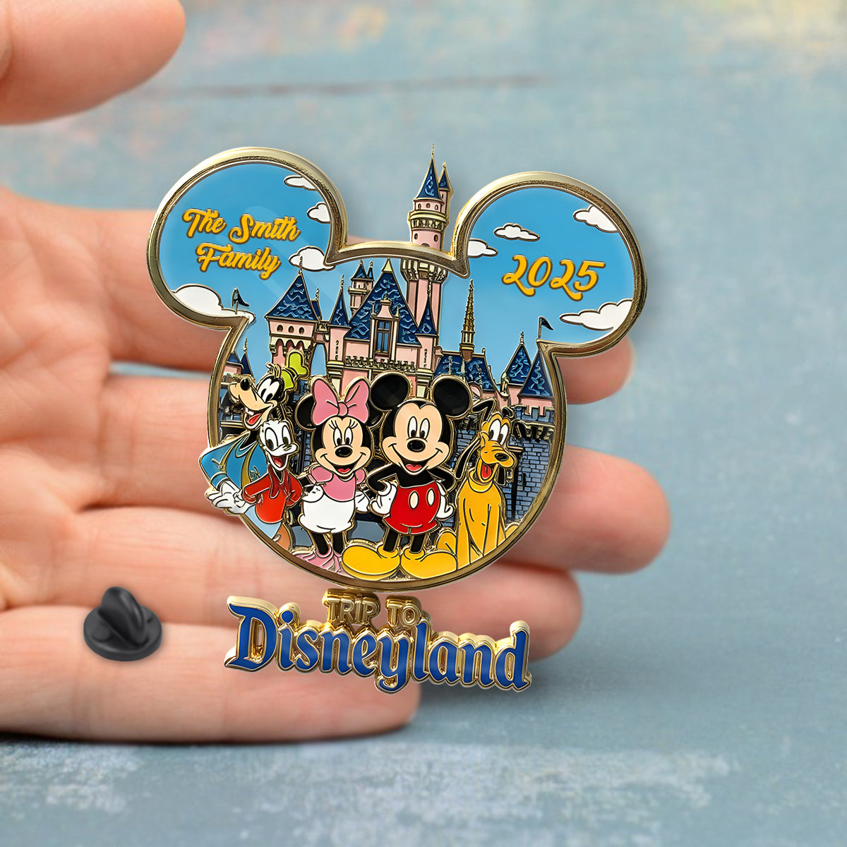 Trip to Magical Land - Personalized Mouse Pin