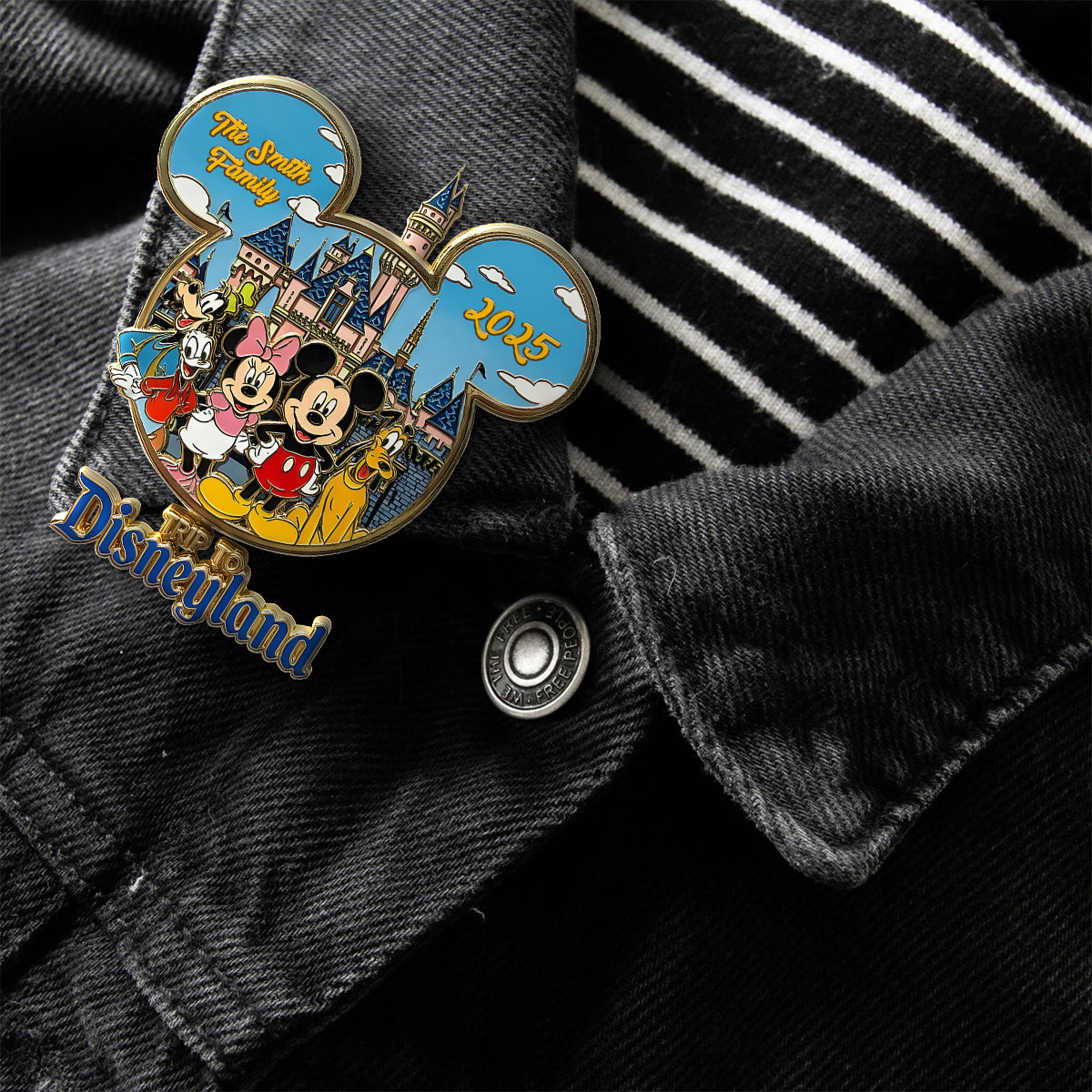 Trip to Magical Land - Personalized Mouse Pin