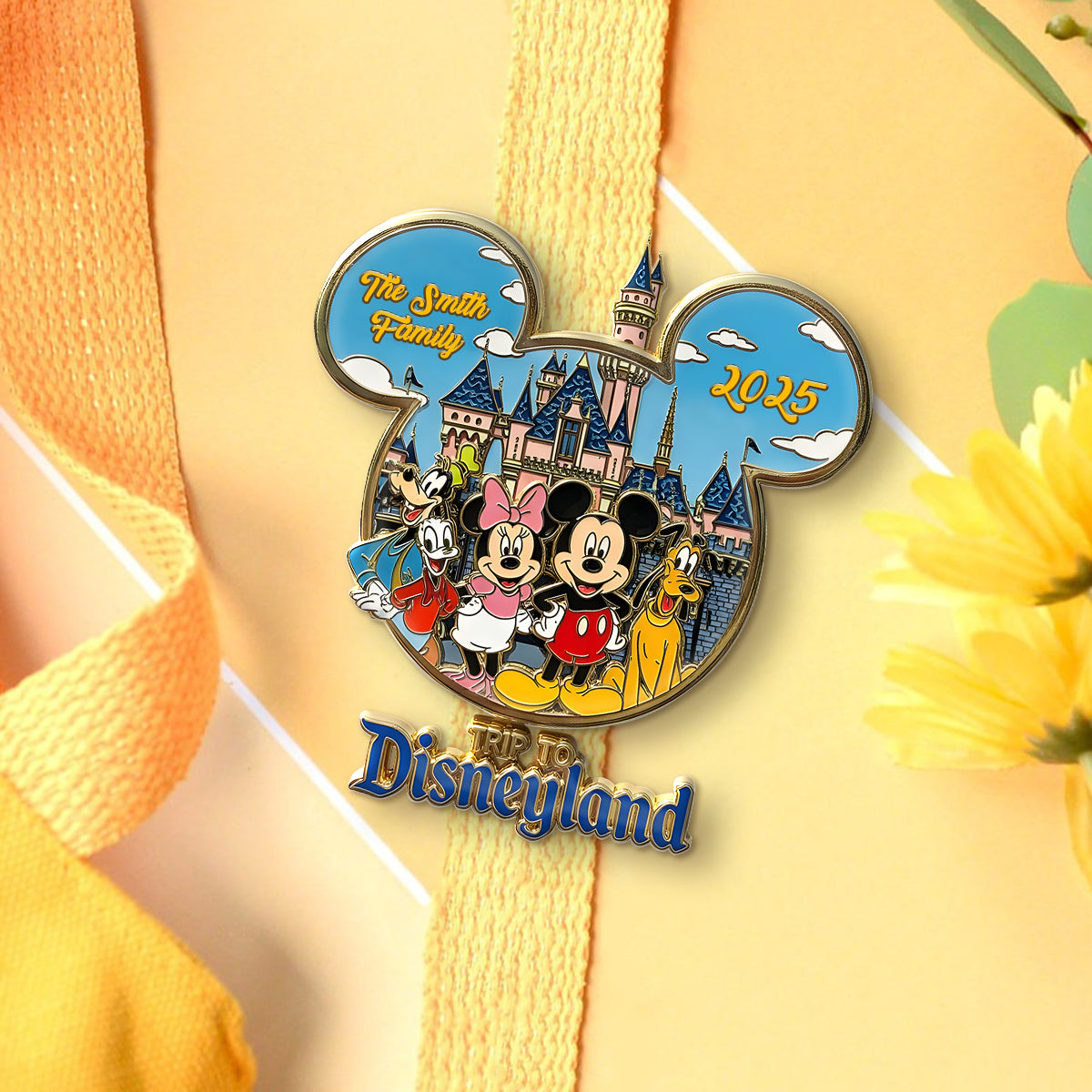 Trip to Magical Land - Personalized Mouse Pin