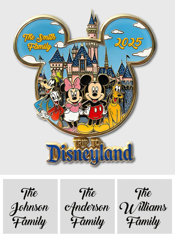 Trip to Magical Land - Personalized Mouse Pin