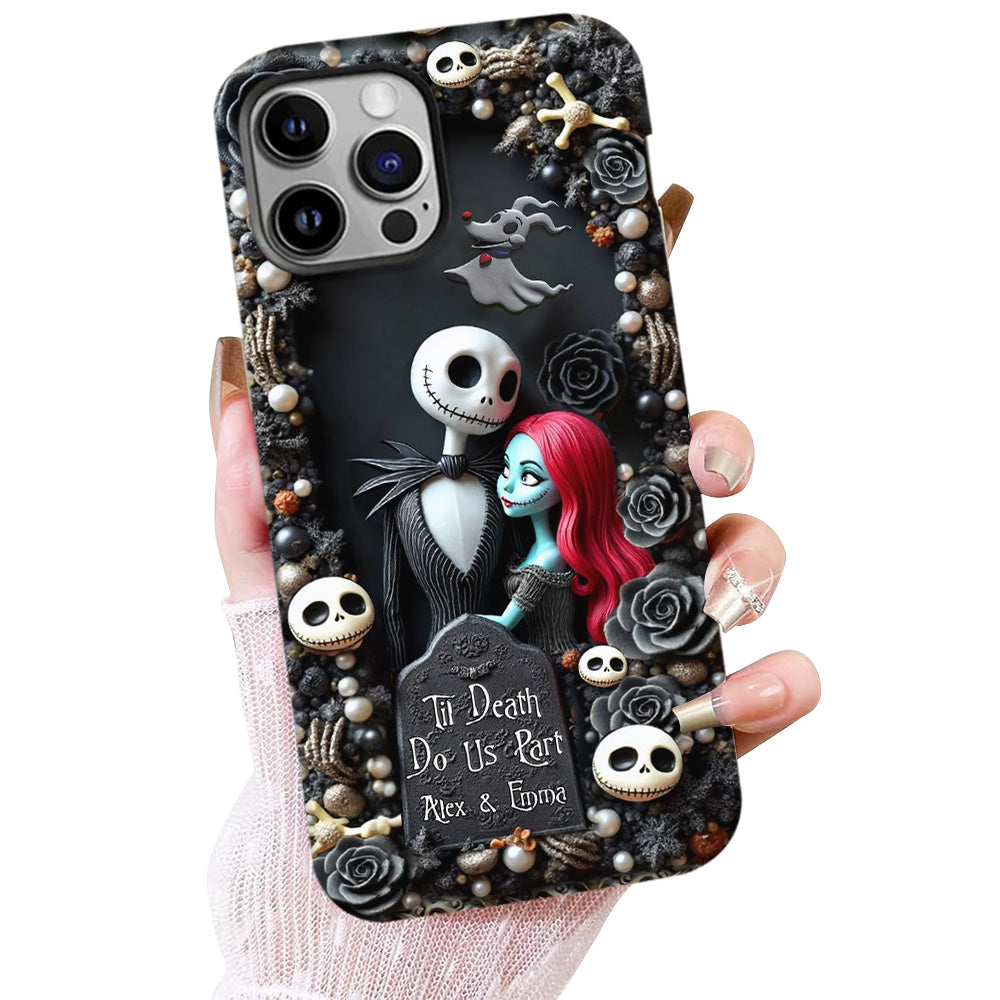 Til Death Do Us Part - Personalized Nightmare Full Print Phone Case