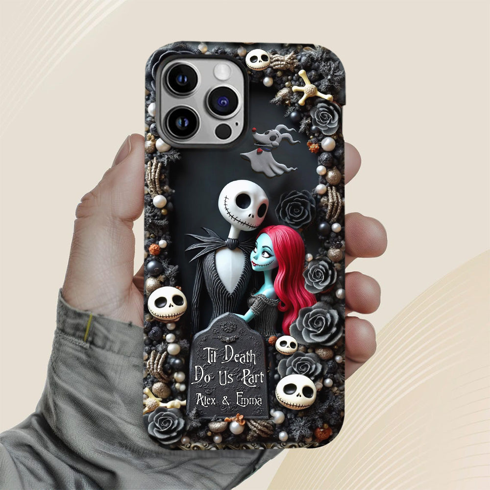 Til Death Do Us Part - Personalized Nightmare Full Print Phone Case